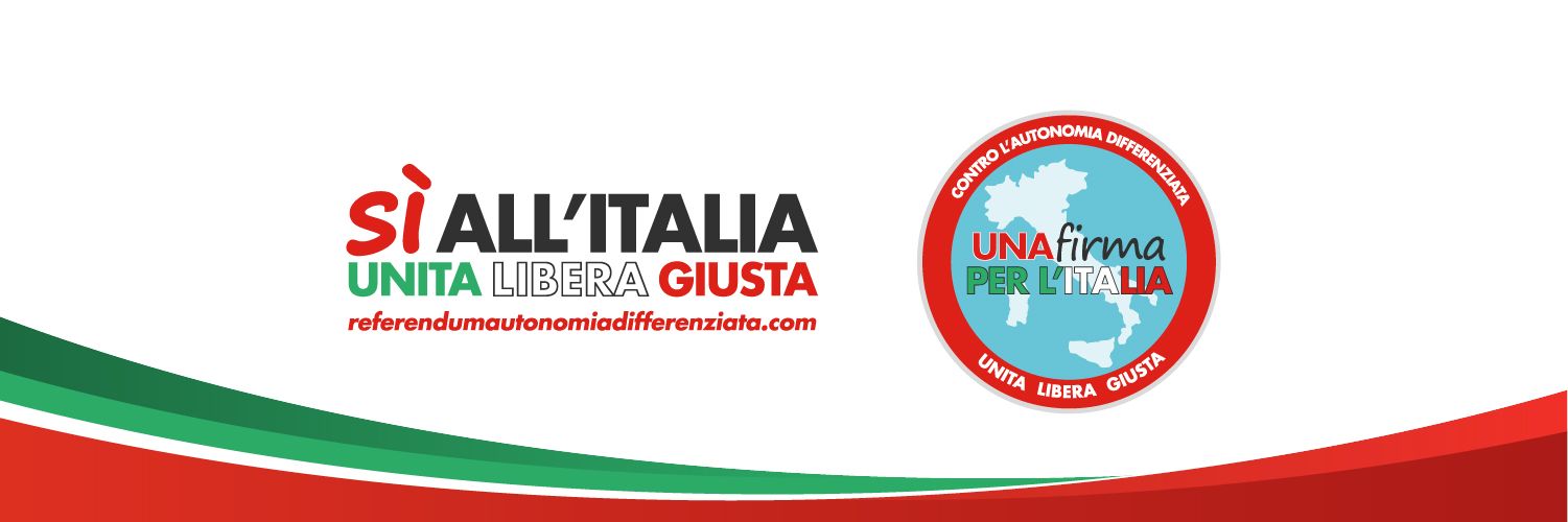 Una firma per l'Italia libera, unita, giusta